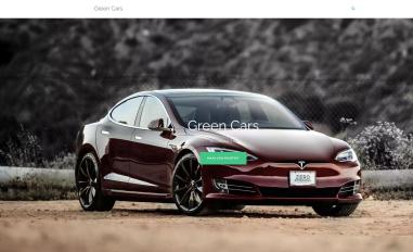 Schermafbeelding van greencars.nl