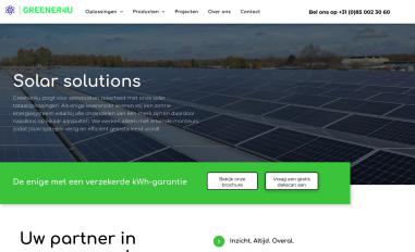 Schermafbeelding van greener4u.nl