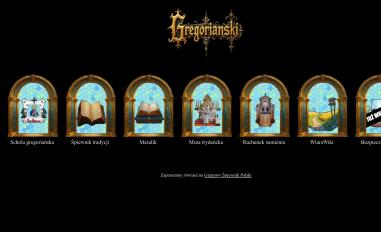 Schermafbeelding van gregorianski.pl
