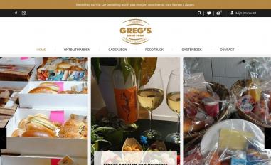 Schermafbeelding van gregshomefood.be
