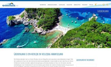 Schermafbeelding van griekenland.net