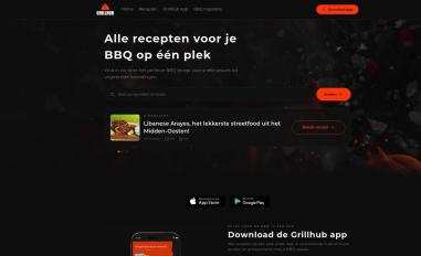Schermafbeelding van grillhub-website.vercel.app