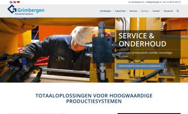 Schermafbeelding van grimbergen.nl