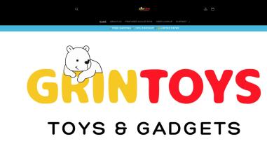 Schermafbeelding van grintoys.com