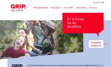 Schermafbeelding van grip.work