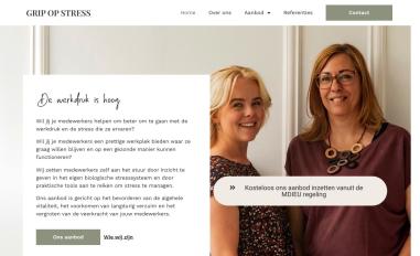 Schermafbeelding van gripopstress.com