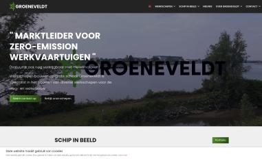 Schermafbeelding van groeneveldt.nu