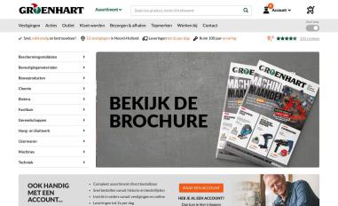 Schermafbeelding van groenhart.nl