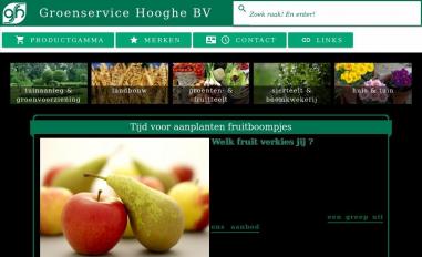 Schermafbeelding van groenservicehooghe.be
