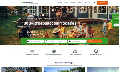 Schermafbeelding van groepen.nl