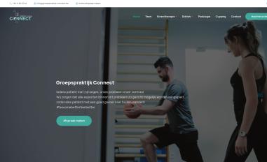 Schermafbeelding van groepspraktijk-connect.be