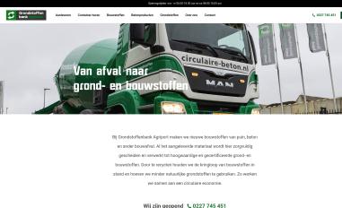 Schermafbeelding van grondstoffenbankagriport.nl