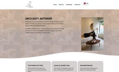 Schermafbeelding van groomyyantwerp.com