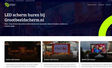 Schermafbeelding van grootbeeldscherm.nl