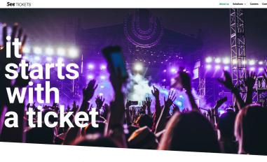 Schermafbeelding van group.seetickets.com