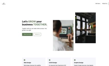 Schermafbeelding van growthwebdesign.nl