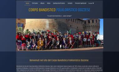 Schermafbeelding van gruppofolcloristicodozzese.it