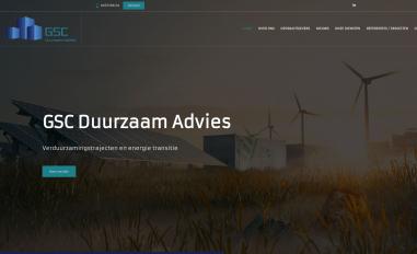 Schermafbeelding van gscduurzaamadvies.nl