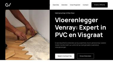 Schermafbeelding van gubbelsvloeren.nl