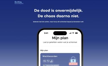 Schermafbeelding van guidinggoodbyes.nl
