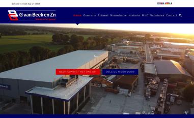 Schermafbeelding van gvanbeekenzn.nl