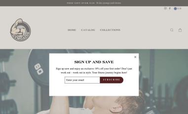 Schermafbeelding van gymgains.shop