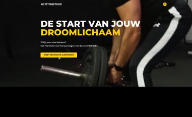 Schermafbeelding van gymtogether.nl