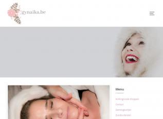 Schermafbeelding van gynaika.be