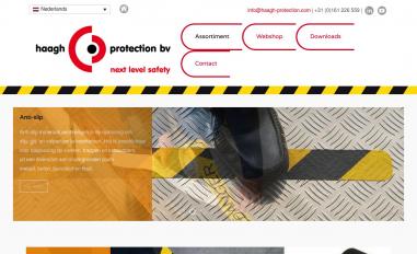 Schermafbeelding van haagh-protection.com