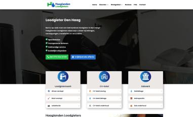Schermafbeelding van haaglandenloodgieters.nl