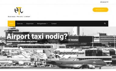 Schermafbeelding van haagsetaxilijn.nl
