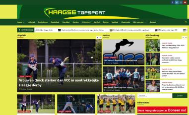 Schermafbeelding van haagsetopsport.nl