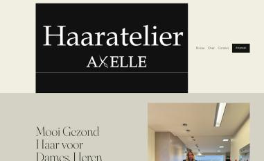 Schermafbeelding van haaratelieraxelle.com