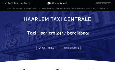 Schermafbeelding van haarlemtaxicentrale.nl