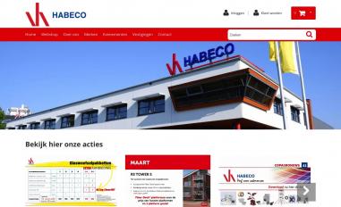 Schermafbeelding van habeco.nl