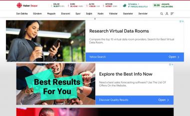 Schermafbeelding van haberduyur.com