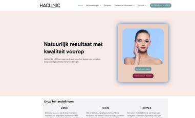 Schermafbeelding van haclinic.nl