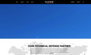 Schermafbeelding van hadesdefense.nl