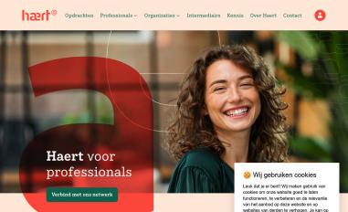 Schermafbeelding van haert.nl