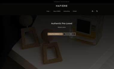 Schermafbeelding van hafiere.com