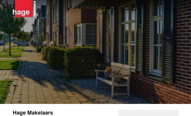 Schermafbeelding van hagemakelaars.nl