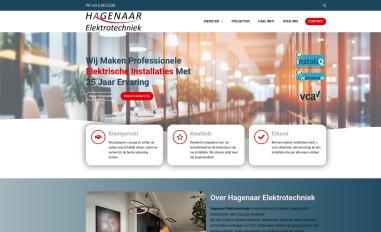 Schermafbeelding van hagenaarelektrotechniek.nl