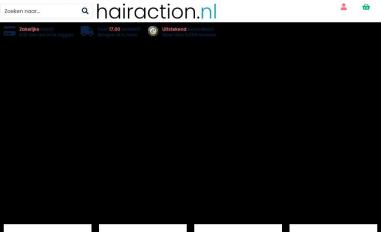 Schermafbeelding van hairaction.nl