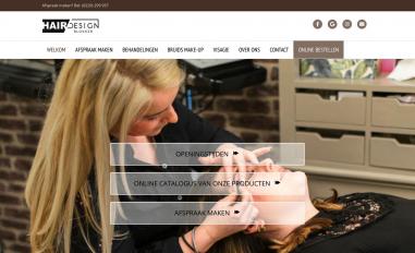 Schermafbeelding van hairdesignblokker.nl