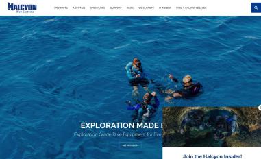 Schermafbeelding van halcyon.net