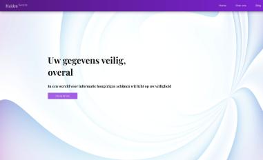 Schermafbeelding van haldensecurity.nl
