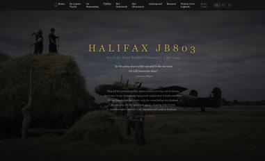 Schermafbeelding van halifaxmonumentmuiden.nl