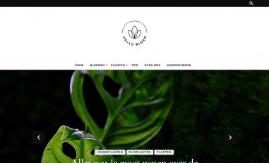 Schermafbeelding van hallobloem.nl