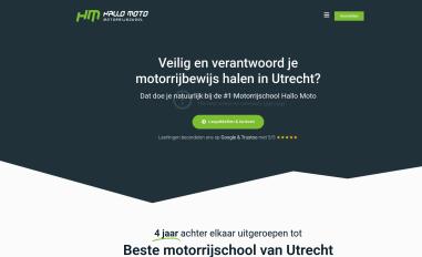 Schermafbeelding van hallomoto.nl