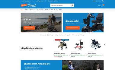 Schermafbeelding van hallovitaal.nl